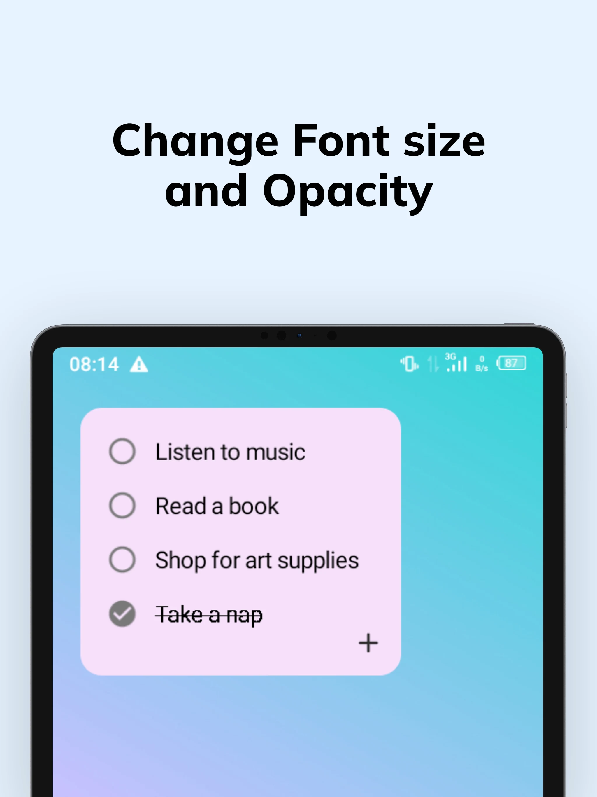 To-Do Widget: List & Tasks screenshot