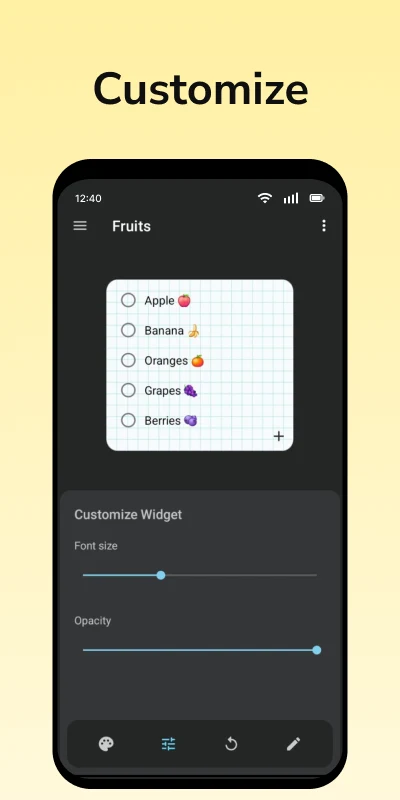 To-Do Widget: List & Tasks screenshot